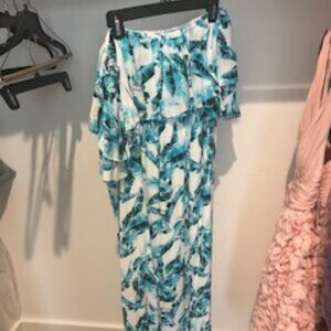 Buddy Love palm tree maxi dress